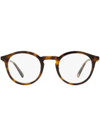Moncler Occhiali tondi ML5175H - Marrone