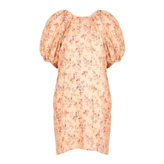Silvian Heach Cvp23033Ve Jurk - Dames - Jurken - Oranje - Maat: 2XS Viscose