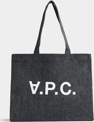 A.P.C. Mens Daniela denim tote bag