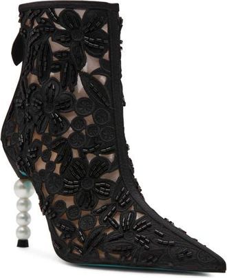 Betsey Johnson Jack Bootie in Black at Nordstrom, Size 8.5