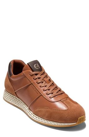 Cole Haan GrandPro LP Skyweave Sneaker in British Tan /Dark Chocolate at Nordstrom, Size 10.5