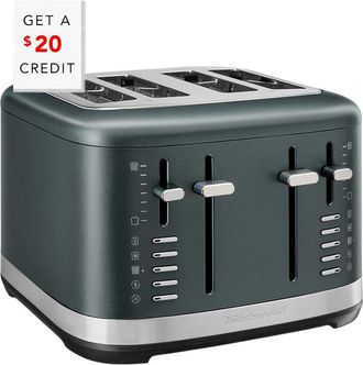 KitchenAid Kitchenaid 4-Slice Toaster With Extra-Wide Slots With $20 Credit