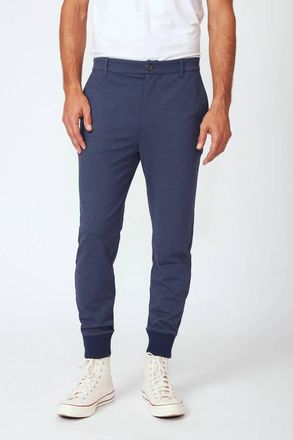Paige Elmwood Cuffed Jogger In Iced Indigo