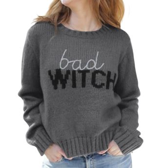 Wooden Ships Bad Witch Sweater In Grey