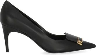 Sergio Rossi Schoenen, Dames, Zwart, 38 1/2 EU, Leer, SR Evolv Pomp