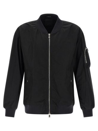 Tatras Black Nylon Mens Bomber