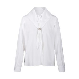 Max Mara Dry Shirt - female - Max Mara - Blouses - White - XS - Blouses & Shirts