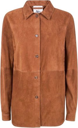 Semicouture Suede Shirt
