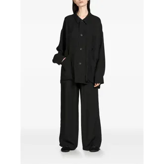 adidas Button-Front Jacket - Black