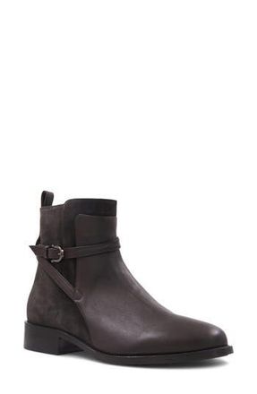 Aquatalia Nettie Weatherproof Bootie in Espresso Leather/Suede at Nordstrom Rack, Size 7