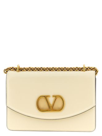 Valentino Garavani White Calfskin Shoulder Womens Bag