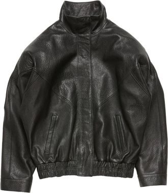Acne Studios Giacca in pelle - Nero