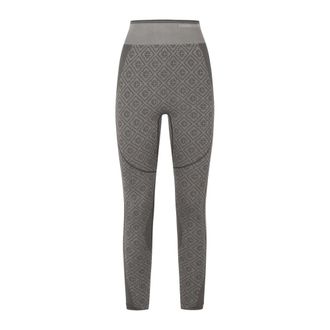 Casablanca Seamless Monogram Legging - Dames - Broeken - Grijs - Maat: S/M Tweed