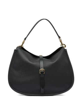 Etro Black Leather Shoulder Bag