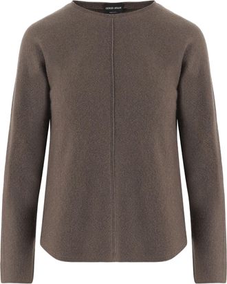 Giorgio Armani Silk and Cashmere Blend Sweater
