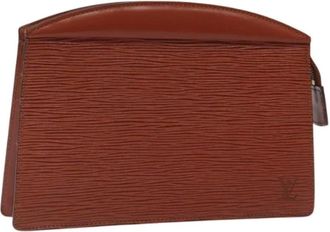 Louis Vuitton Pre-owned Cuoio pouches - - Pre-owned - Donna - Marrone - ONE SIZE