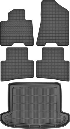 OEM Juego De Alfombrillas De Goma Para El Coche Y El Maletero Del Hyundai Tucson Iii Suv Del 2015