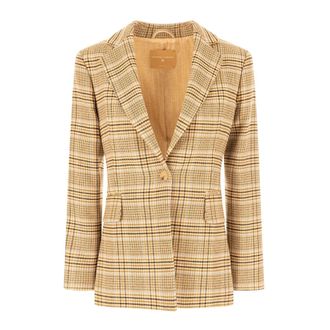 Ermanno Scervino Blazer - Dames - Jassen - Beige - Maat: XS
