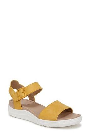 Dr. Scholls Time Off Sky Ankle Strap Platform Sandal in Yellow at Nordstrom Rack, Size 8.5
