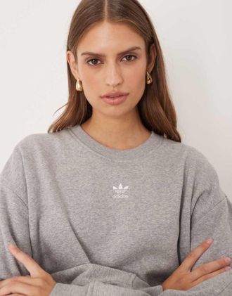 adidas Originals Essentials - Felpa grigia-Grigio