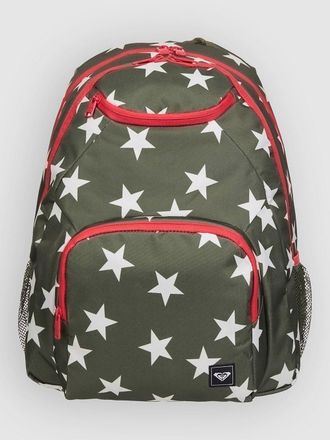 Roxy Shadow Swell Printed Rucksack gr&uuml;n