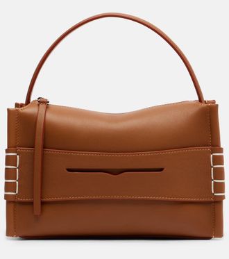 J.W.Anderson Loafer leather top-handle bag