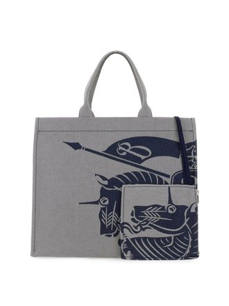 Burberry Womens Ekd Knight Logo Tote Bag Multiple Colors >