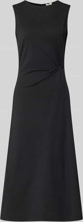 s.Oliver Red Label Tailliertes Freizeitkleid aus Baumwoll-Mix in BLACK, Gr&ouml;&szlig;e 34