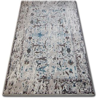 RugsX Rugsx - Alfombra Acr&iacute;lica Talas 0309 Blanco/azul Multicolour 80x150 Cm
