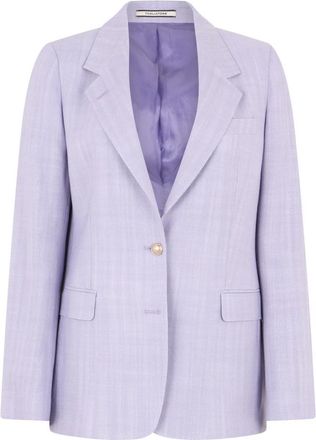 Tagliatore Parigi Jacket - Dames - Blazers - Paars - M - Rayon - Jassen