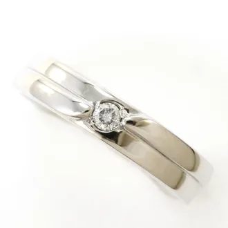C&A White Gold White Gold (14K) Band Ring (Pre-Owned)