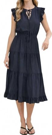 Pinch Design The Nantucket Night Midi Dress In Navy
