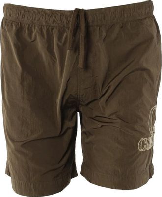 C.P. Company Chrome-E Zwemshorts - Heren - Strandmode - Bruin - XS - Badmode