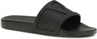 Valentino Garavani Mens Coolside Slider Sandals Nero Rubber