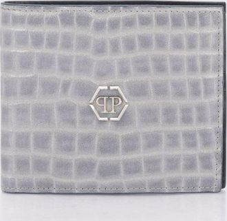 Philipp Plein Portafoglio Uomo colore Grigio