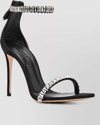 Casadei leather ankle-strap sandals