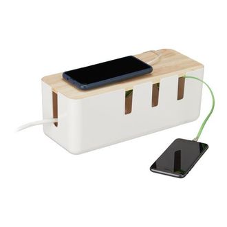 OEM Organizador De Cables De Madera Creativo De 7 Orificios - (301211cm) - Crezuo