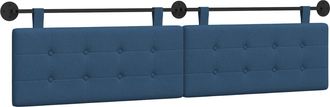 vidaXL Cabecero Colgante Azul Tela Vidaxl