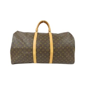 Louis Vuitton Vintage Weekend Bags, unisex, Brown, ONE SIZE, Pre-owned Canvas Weekend Bag