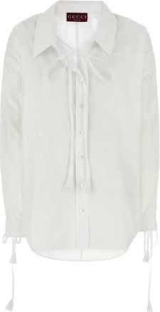 Gucci White cotton shirt