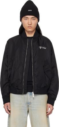 タイムセール】OFF-WHITE パープル ベルベット ボンバージャケット
