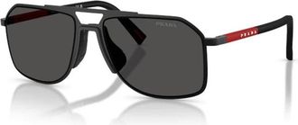 Prada PS B51S Zonnebrillen - Heren - Zonnebrillen - Zwart - 56 MM - Accessoires