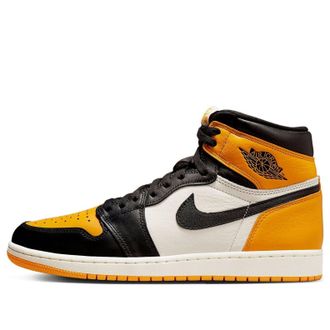 Nike Jordan Air Jordan 1 Retro High OG Yellow Toe white 555088-711
