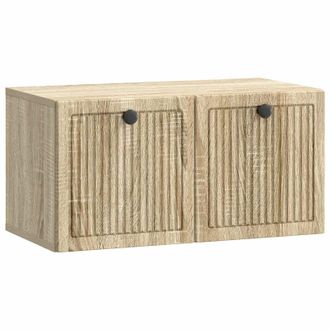 vidaXL Mueble Para Tv De Pared Roble Sonoma 59,5 X 31 X 30 Cm Vidaxl