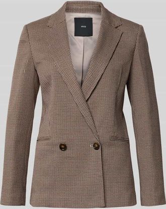 Mango Regular Fit Blazer mit Paspeltaschen Modell CHARLOT in Bordeaux, Größe L