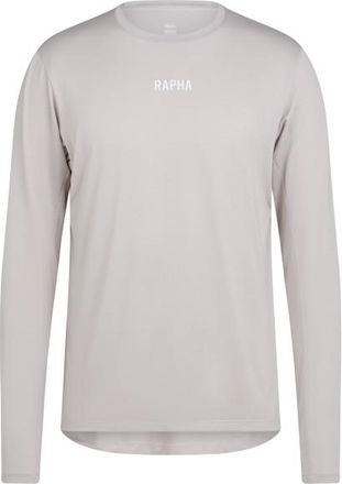 Rapha Long Sleeve Trail Technical T-Shirt Velotrikot f&uuml;r Herren | grau