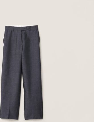 Miu Miu Kid mohair pants
