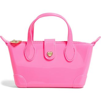 Stoney Clover Lane Jelly Pouchette Clear Crossbody Bag in Bubblegum Pink at Nordstrom