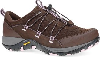 Dansko Womens Petunia Sneaker In Brown Suede