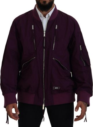 Dsquared2 Dsqua² Polyester Full Zipper Bomber Mens Jacket